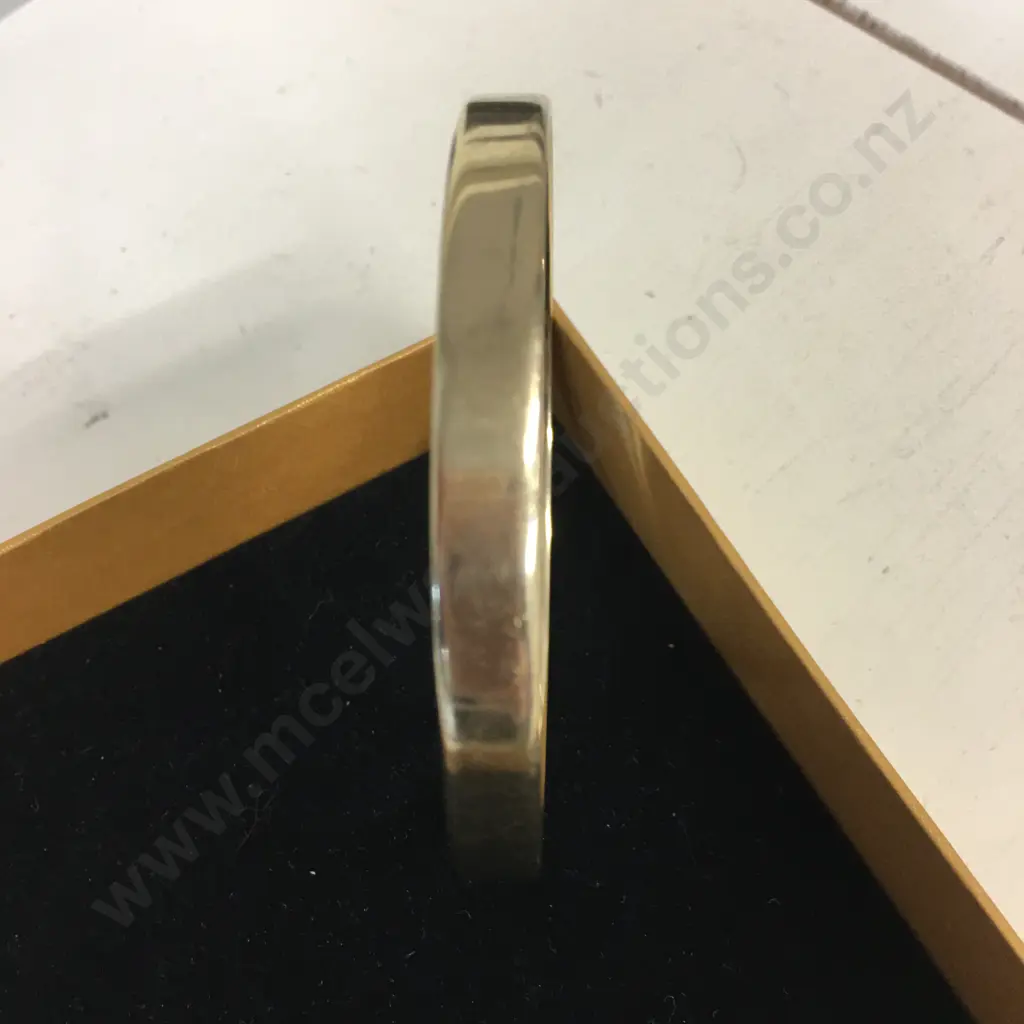 Gold Bangle Stamped 9ct. 32gm Image 1++
